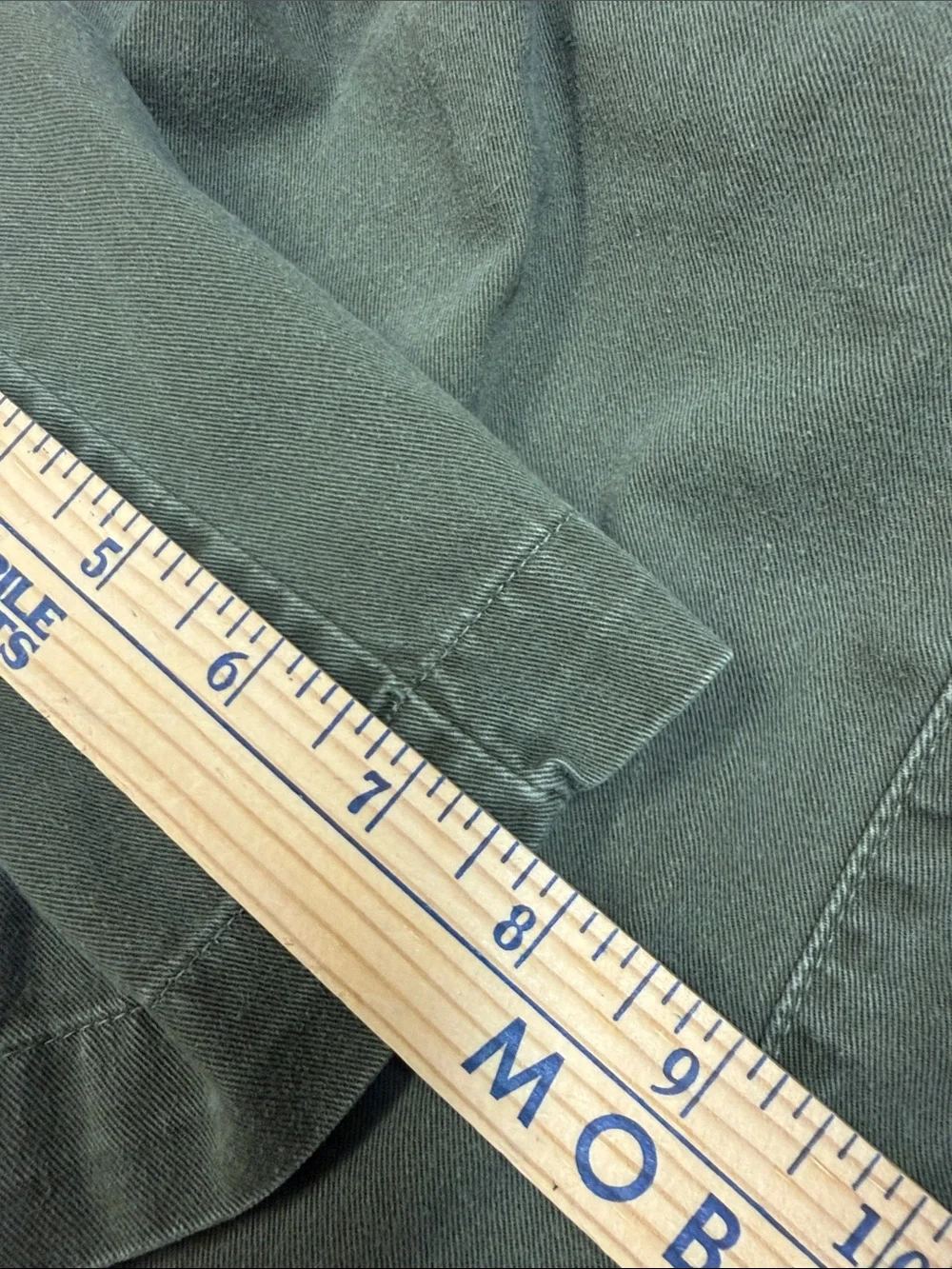 Vintage Y2K‎ Hunt Club Olive Green Pleated Chino Walking Shorts Size 10